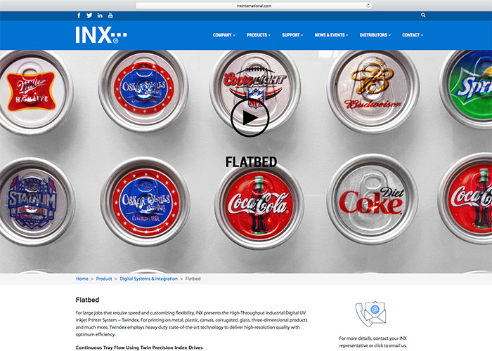 INX International Website