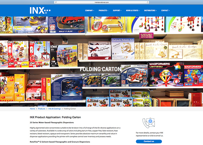 INX International Website