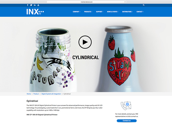 INX International Website